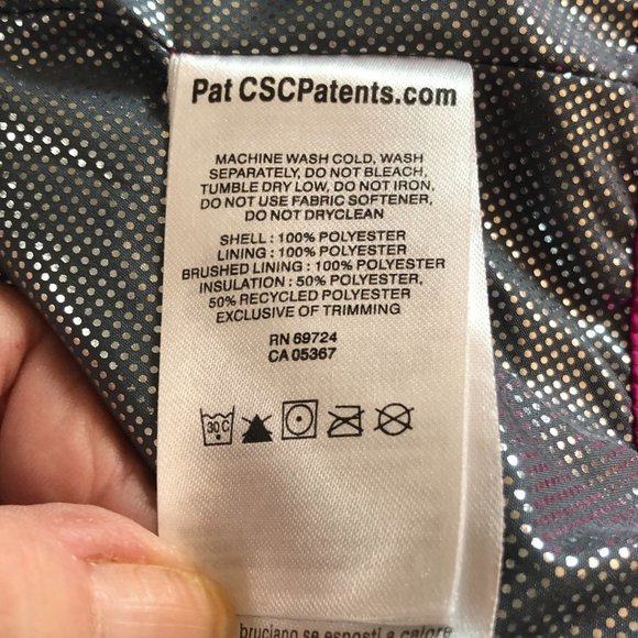 COLUMBIA Fuschia Omni-Shield Quilted Vest S EUC - Picture 7 of 11